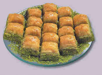 2 kilo lezzetli f�st�kl� baklava